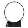 Collier esthétique à clipser en TECHTAN®, pour tube de descente Ø 80, graphite