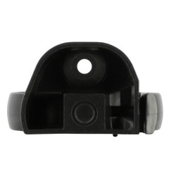 Collier esthétique à clipser en TECHTAN®, pour tube de descente Ø 80, graphite