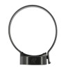 Collier esthétique à clipser en TECHTAN®, pour tube de descente Ø100, gaphite
