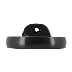 Collier esthétique à clipser en TECHTAN®, pour tube de descente Ø100, gaphite