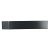 Cache panne larg. 8 cm long. 50 cm anthracite