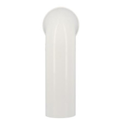 Pipe longue de WC, Ø 100, en PVC blanc, longueur 300 mm - réf. CTW3330