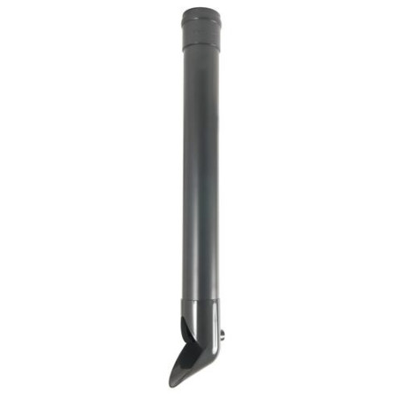 Dauphin coude esthétique 1ml Ø100 anthracite