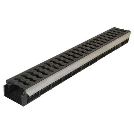 1m caniv.100 hd prof.0 grille c250 fonte