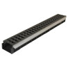 1m caniv.100 hd prof.0 grille c250 fonte