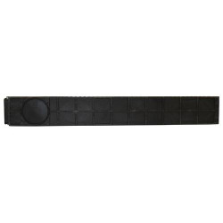 1m caniv.100 hd prof.0 grille c250 fonte