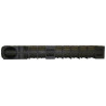 Caniveau nicoll en PP Ø100, l=1m, profondeur 130mm avec corniere en acier et g