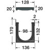 1m caniv.100 hd prof.2 grille c250 heel
