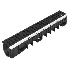 1m caniv.100 hd prof.2 grille d400 fonte