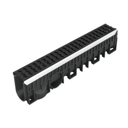 1m caniv.100 hd prof.3 grille c250 fonte