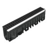 1m caniv.100 hd prof.4 grille c250 fonte