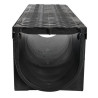 Caniveau KENADRAIN®, longueur 1 m, largeur intérieure 200, hd profondeur, 2 gril