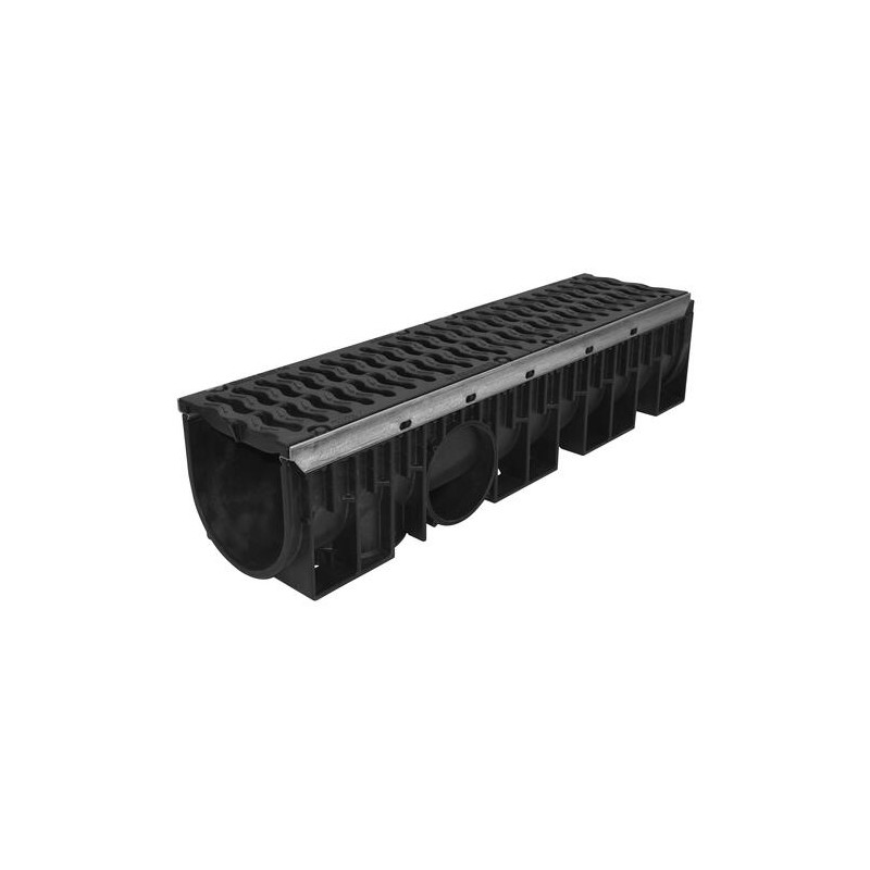 1m caniv.200 hd prof.2 grille d400 fonte