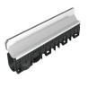 1m caniv.100 hd inox 430 prof.3 c250 fente excent