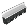 1m caniv.100 hd inox 430 prof.4 c250 fente excent