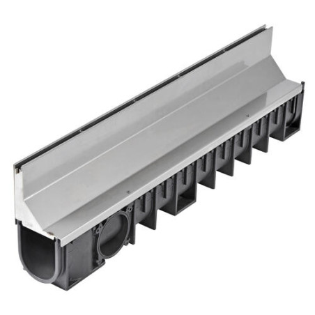 Can.100 hd inox 430 prof.2 c250 fente ex.+grille