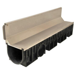 Can.150 hd inox 430 prof.2 c250 fente ex.+grille