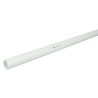 Tube d'évacuation en PVC blanc, Ø 40, longeur 4 ml, esthétique, résistant