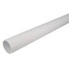 Tube lisse 73,6-80 en 4m blanc