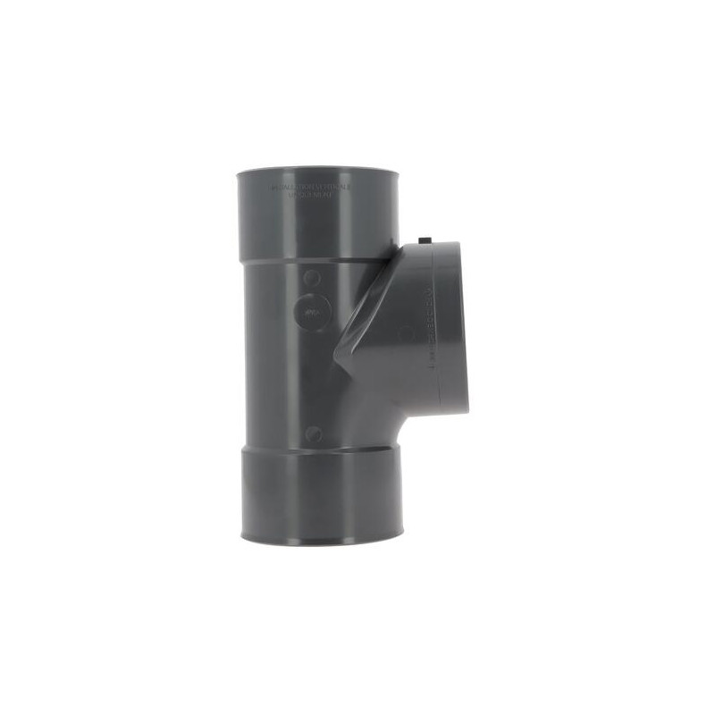 Culotte simple eaux usées à coller, angle 87°30 Chutunic® EVO