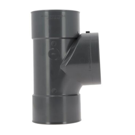 Culotte simple eaux usées à coller, angle 87°30 Chutunic® EVO