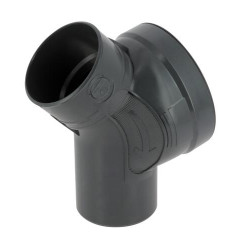 Coude acoustique 45° Mâle-femelle sans tampon de visite Chutunic® EVO