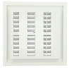 Grille mac.carrée dem. fermeture 100