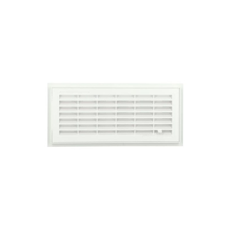 Grille de maçonnerie rectangulaire démontable à fermeture