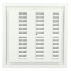 Grille mac.carrée dem. fermeture 150