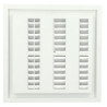 Grille mac.carrée dem. fermeture 150