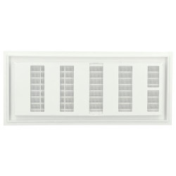 Grille mac.rect. dem. fermeture 150 m