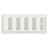 Grille mac.rect. dem. fermeture 150 m