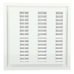 Grille mac.carrée dem. fermeture 200