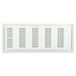 Grille mac.rect. dem. fermeture 200 m