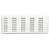 Grille men.rect.a fermeture 150