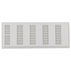 Grille men.rect.a fermeture 200 moustiquaire