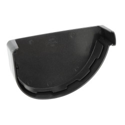 Fond de gouttière droit VODALIS® en TECHTAN®, gouttière LG29, graphite