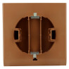 Grille design a ferm.pour tube Ø100 ch liege
