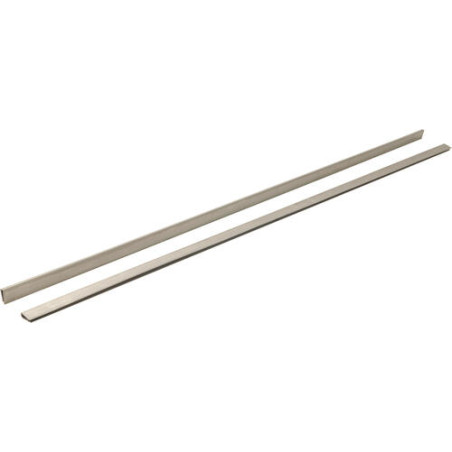 Feuillure inox long.1000 ep.07 pour can177
