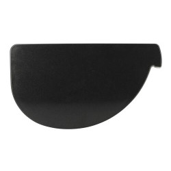 Fond de gouttière gauche VODALIS® en TECHTAN®, gouttière LG29, graphite