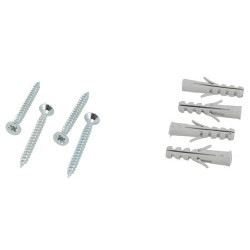 Kit fixation platine pour siphon d’angle