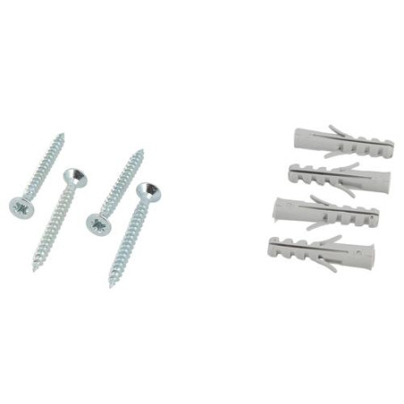 Kit fixation platine pour siphon d’angle