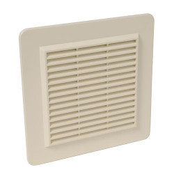 Grille applique carrée 100 sable