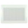 Grille applique 200 rectang.blanche