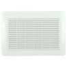 Grille applique 200 rectang.blanche