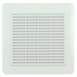 Gril.appliq.blanc.150 carrée moustiq