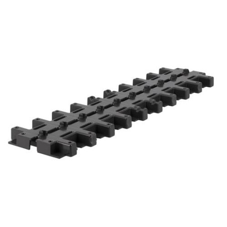 Grille a fente invisible PVC 0,5m - 130mm