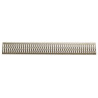 Grille inox 999x128x1.5 modele heel