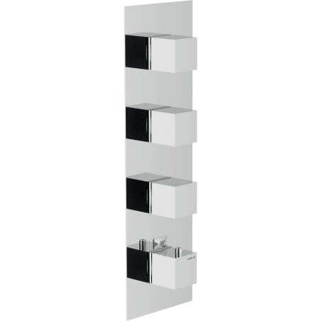 Façade carré 3 voies