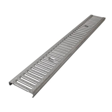 Grille passerelle 1 m, largeur 100, en inox
